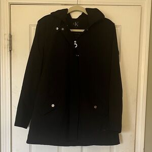 Calvin Klein Black Hooded Jacket